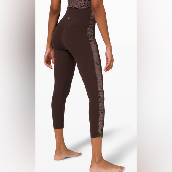 lululemon athletica Pants - Special Edition Lululemon Align Super HR  *Crushed Velvet SZ 10 GOOD CONDITION